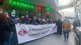 Afectados por las obras de la línea 7B de Metro