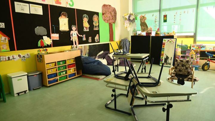 Imágenes de un centro de educación especial de la Comunidad de Madrid