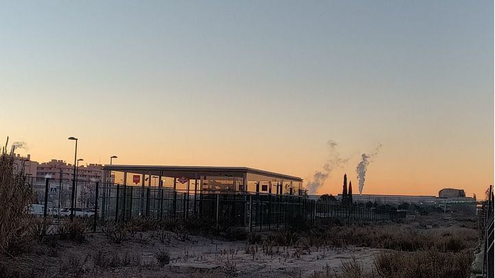 Foto tomada desde la parcela en la que se construirá la escuela infantil. (Foto: @PACorrugados)
