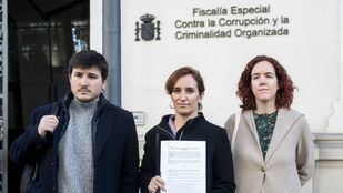 Más Madrid, Unidas Podemos y PSOE acuden a la Fiscalía Especial contra la Corrupción