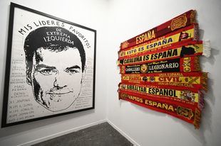 Últimos preparativos en Ifema antes de la apertura de ARCOMadrid este miércoles