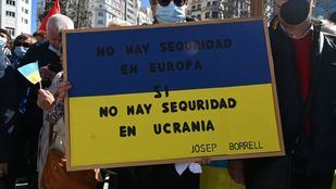 Convocada una concentración en Sol este viernes en contra de la guerra en Ucrania