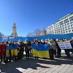 Convocan una concentración pacifista frente a la Embajada de Rusia en Madrid