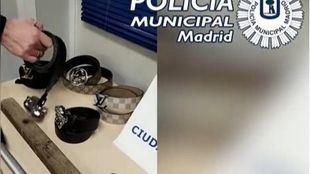 Detenidos diez pandilleros que quedaron en Ciudad Lineal para "machetearse"