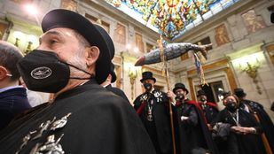 El entierro de la sardina clama contra la guerra en Ucrania