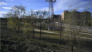 Trabajos de urbanización del parque Manolito Gafotas