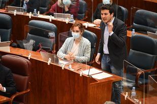 Más Madrid califica de "organización criminal" al PP y el Gobierno de Ayuso se defiende
