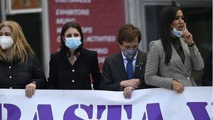 Una asociación interrumpe el minuto de silencio por la asesinada en Pozuelo