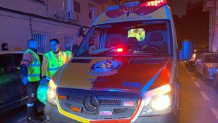 Samur - Protección Civil atiende al herido