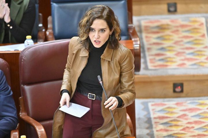 Isabel Díaz Ayuso, presidenta de la Comunidad de Madrid