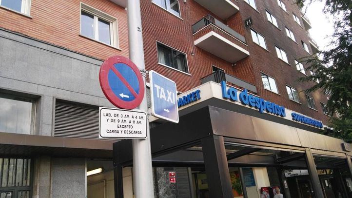 Plaza de carga y descarga.