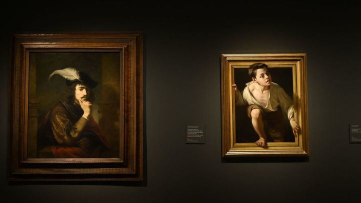 Dos de los cuadros de la exposición 'Hiperreal. El arte del trampantojo'