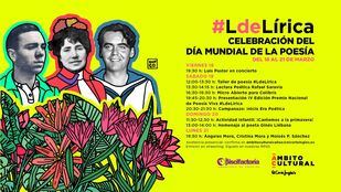 Luis Pastor, Ginés Liébana y Ángeles Mora en Ámbito Cultural de El Corte Inglés por el Día de la Poesía