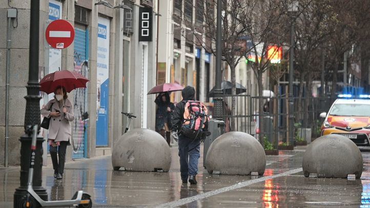 Lluvia en Madrid