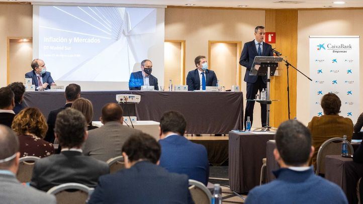 Jornada “Inflación y Mercados” organizada por CaixaBank y CEIM Confederación Empresarial de Madrid-CEOE