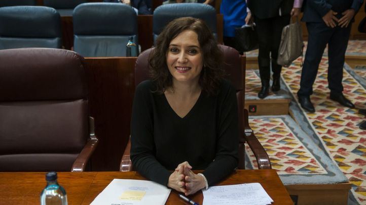Ayuso en la Asamblea