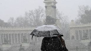 Temperaturas bajo cero: fin de semana de frío polar en Madrid