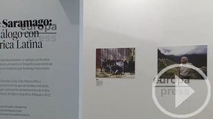 Una exposición fotográfica muestra el vínculo de Saramago con América Latina