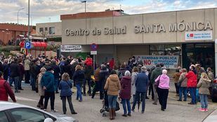 Concentración de 'Rivas con la Sanidad Pública'