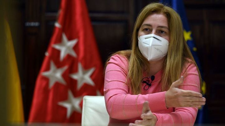 La delegada del área de Seguridad y Emergencias del Ayuntamiento de Madrid y presidenta de la Funeraria Municipal, Inmaculada Sanz