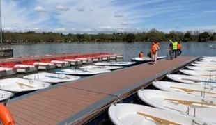 El lago de la Casa de Campo incorpora 23 nuevas barcas de recreo