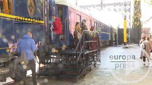 El Tren de la Fresa pone rumbo a Alcalá de Henares