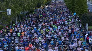 Más de 30.000 corredores toman Madrid en un nuevo Maratón