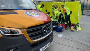 Apuñalado hasta la muerte frente a un supermercado en Villaverde
