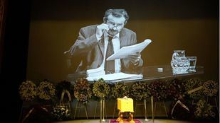 Público y compañeros despiden a Juan Diego en el Teatro Español