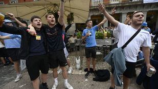 Amplio dispositivo de seguridad para el partido Real Madrid-Manchester City