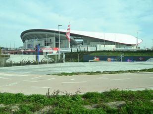 El Wanda Metropolitano acoge este domingo el derbi madrileño