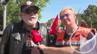 Centenares de motos y mucho ruido en el desfile de Harley-Davidson en Madrid