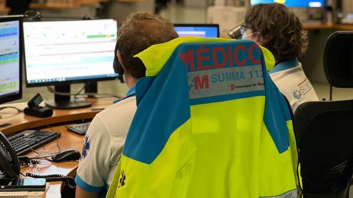 Imagen de archivo de un médico del SUMMA 112