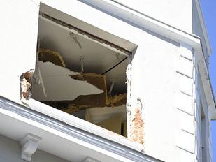 Los forjados afectados del edificio de General Pardiñas serán retirados el martes por un robot