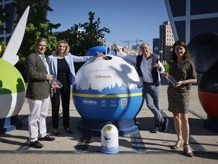 Iglús tematizados con personajes Disney para celebrar el Día Mundial del Reciclaje