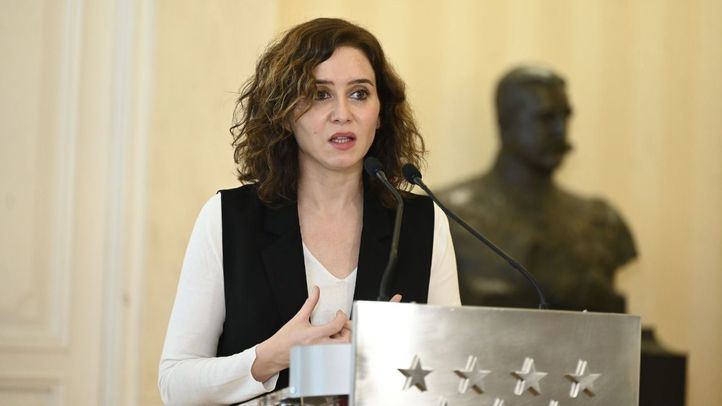 Isabel Díaz Ayuso, presidenta de la Comunidad de Madrid