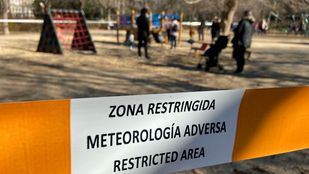 Balizadas zonas del Retiro y otros ocho parques de Madrid