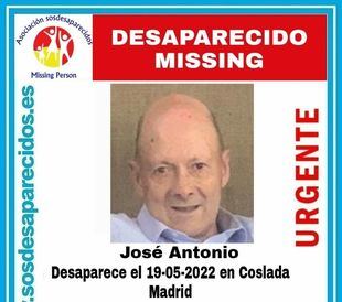 Buscan a un hombre de 75 años desaparecido este jueves en Coslada