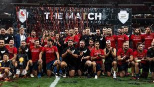 La selección española de rugby planta cara pero no puede con los Classic All Blacks