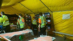 Atendidos más de 50 aficionados en la celebración de Cibeles