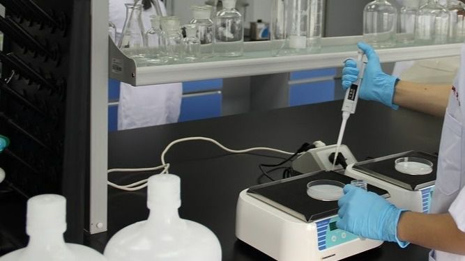 Imagen de archivo de un laboratorio