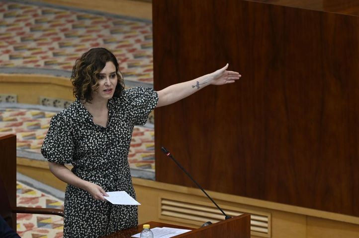 Isabel Díaz Ayuso, presidenta de la Comunidad de Madrid