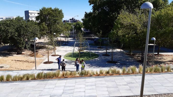 Nueva conexión de la calle Alcañiz con la calle Artemisa en el distrito de Barajas.