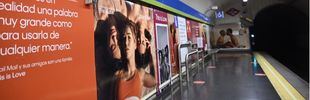 Retirada la bandera arcoíris de la estación de Metro de Chueca