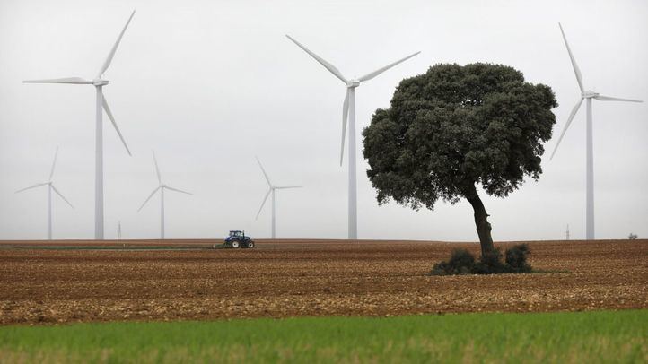 Parque eólico de Iberdrola en Castilla y León