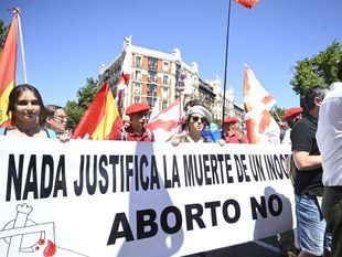 Miles de manifestantes recorren Madrid contra el aborto
