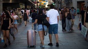 Turistas en Madrid