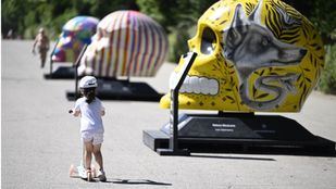 El proyecto de arte urbano 'Mexicráneos' aterriza en el Retiro