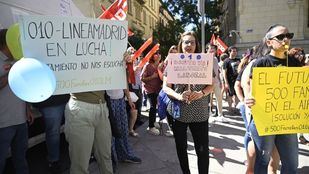 Nueva jornada de huelga de la plantilla del 010