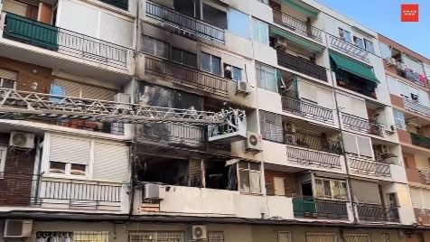 Las viviendas afectadas por el incendio